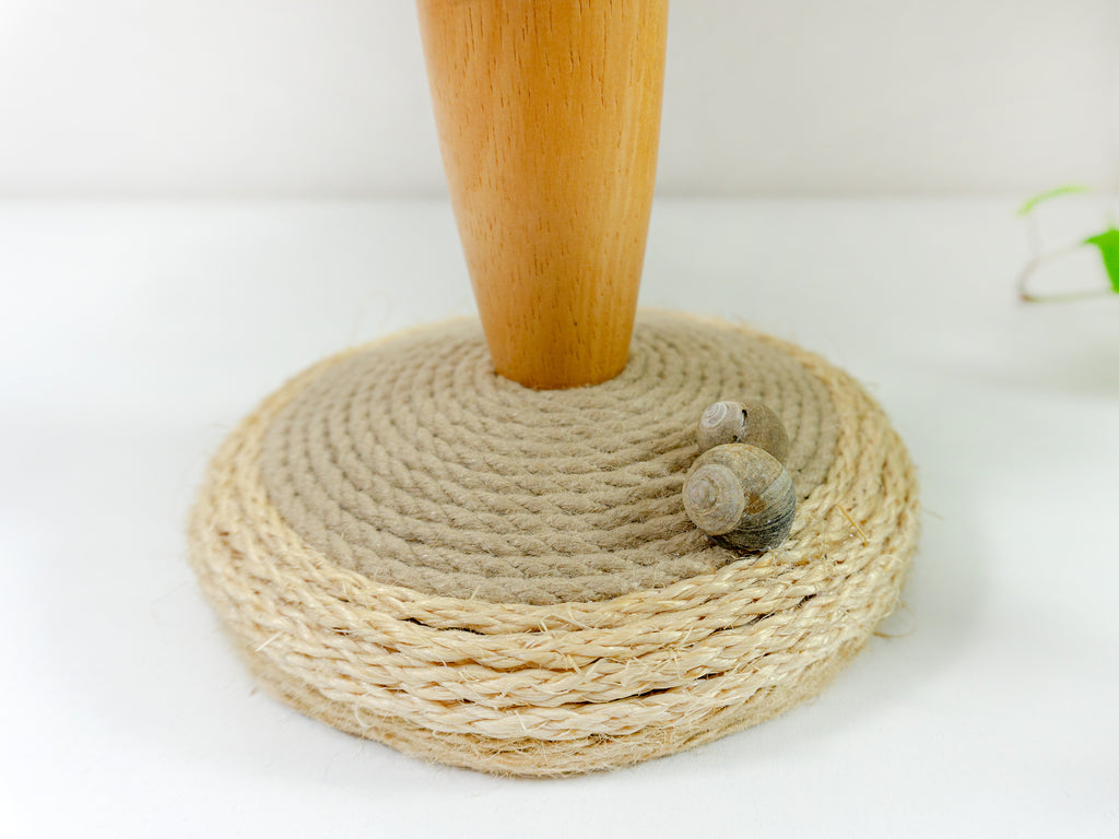 One-of-a-kind DRIFTWOOD TABLE LAMP 'Thore' wooden foot, hand-crafted rustic light