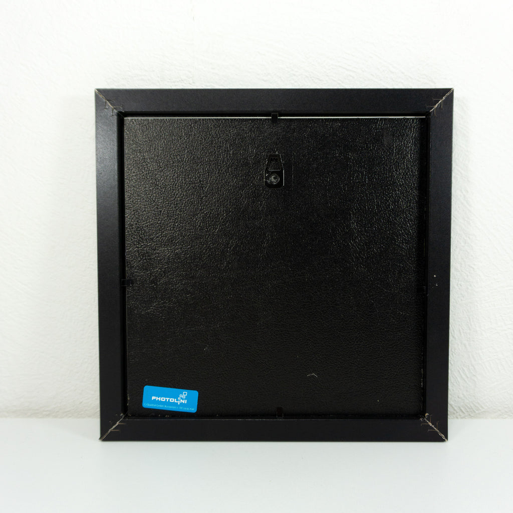 Unique BEACH PEBBLES WALL ART 'Livorgno', framed handmade black stones picture