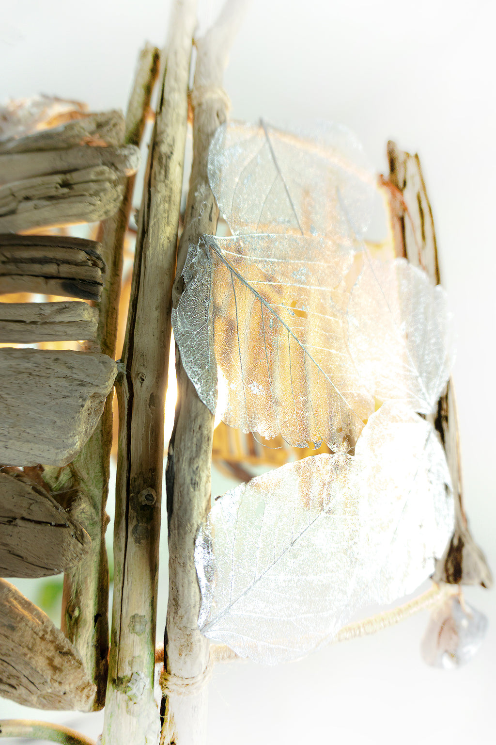 One-of-a-kind DRIFTWOOD PENDANT LIGHT 'Flensburg', handmade ceiling lamp