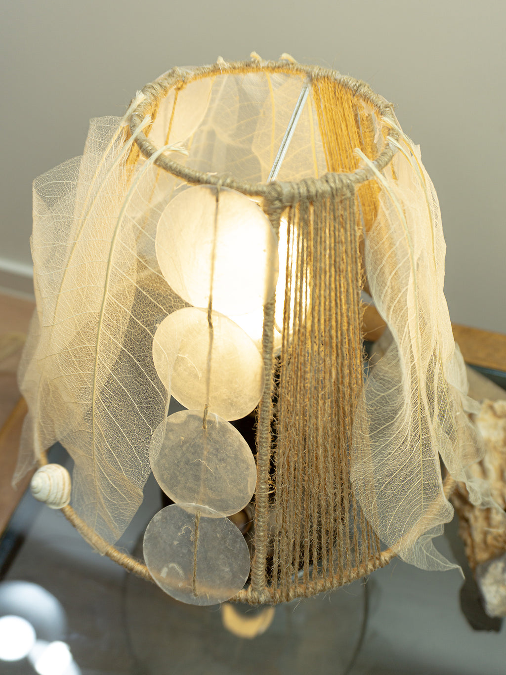 LIV Handcrafted Table Lamp – Handcrafted Accent Light with Danish Ceramic Base