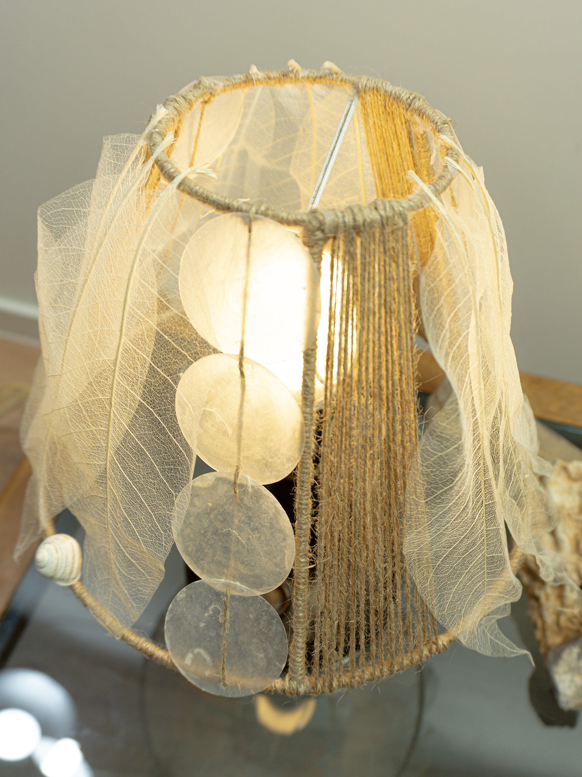 LIV Handcrafted Table Lamp – Handcrafted Accent Light with Danish Ceramic Base