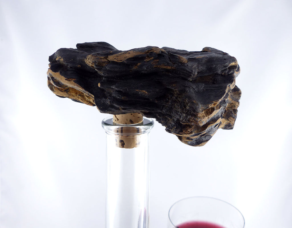 Driftwood Wine BOTTLE CORK #12, handcrafted eco friendly kitchenware gift