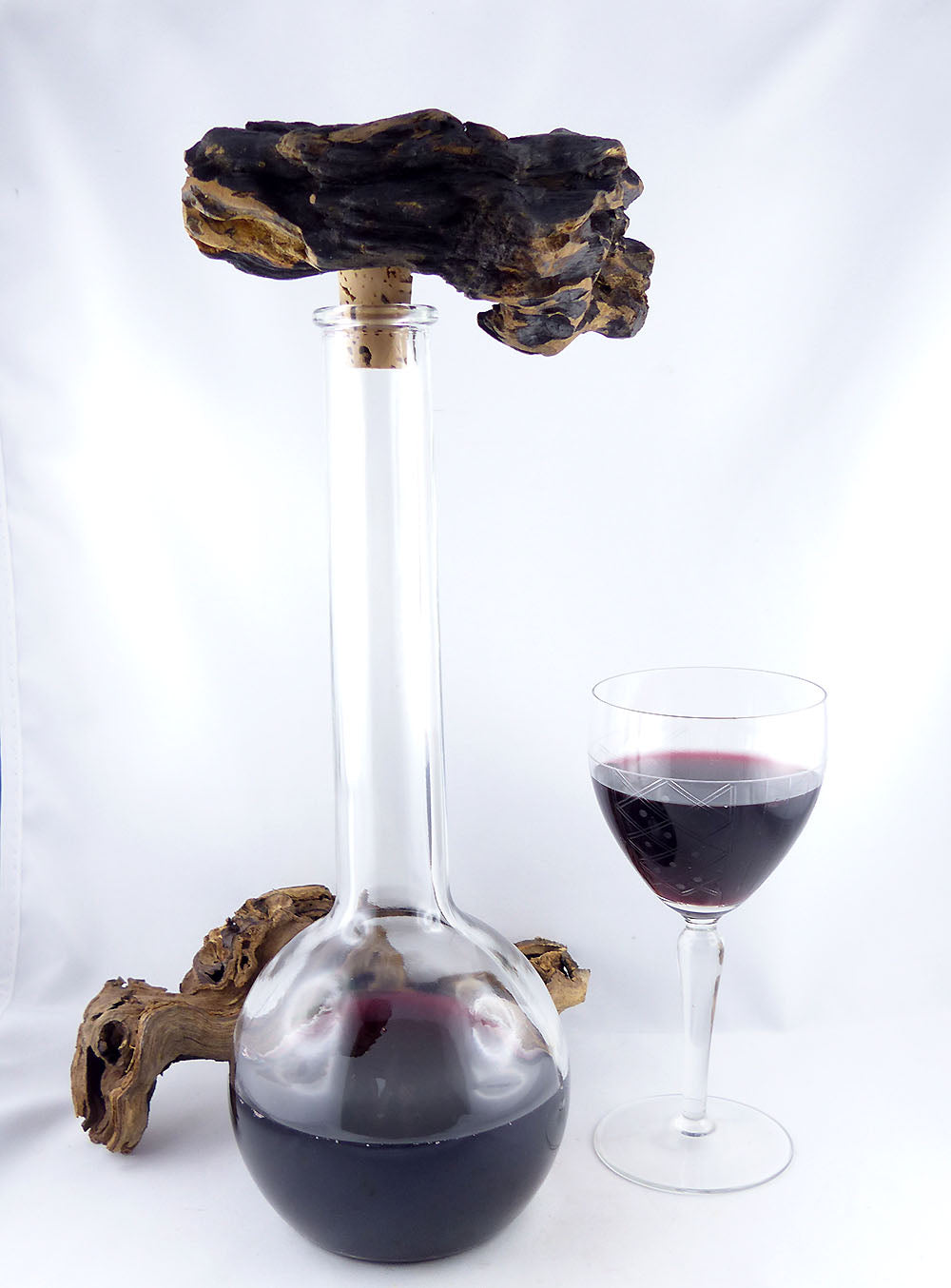 Driftwood Wine BOTTLE CORK #12, handcrafted eco friendly kitchenware gift