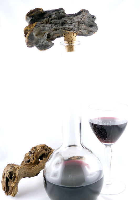 Driftwood Wine BOTTLE CORK #12, handcrafted eco friendly kitchenware gift