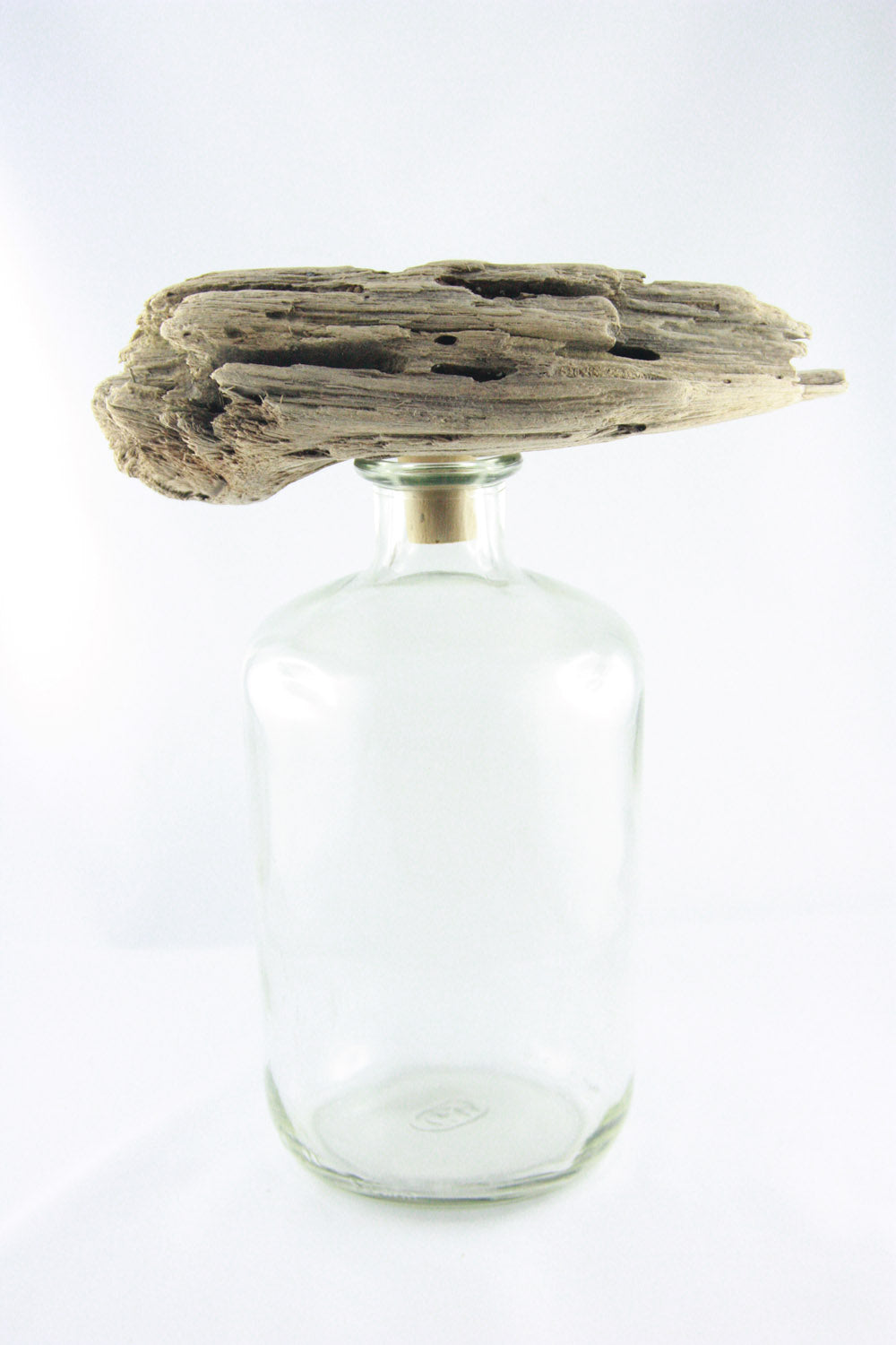 XXL Driftwood Wine BOTTLE CORK #14, handcrafted eco friendly reclaimed wood