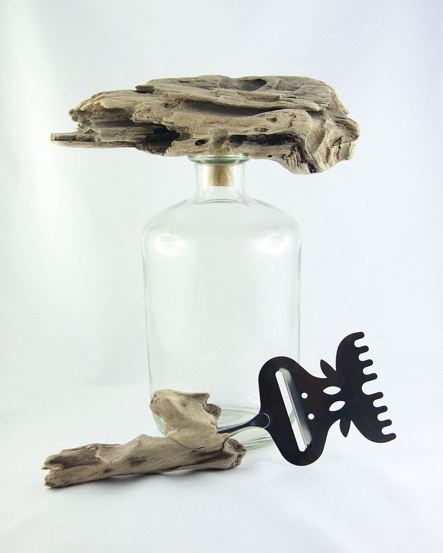 XXL Driftwood Wine BOTTLE CORK #14, handcrafted eco friendly reclaimed wood