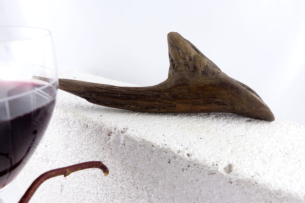 Wine BOTTLE CORK #9 with DRIFTWOOD handle, handcrafted eco friendly gift